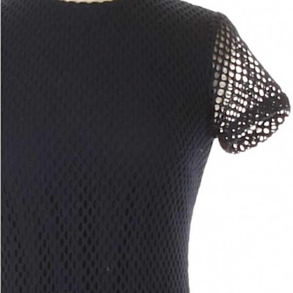 Banana Republic Crochet Lace Dress Navy - Picture 2 of 4